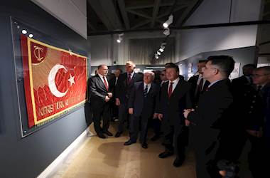 Millî Savunma Bakanı Yaşar Güler Kıbrıs Barış Harekâtı’nın 50’nci Yılı Dolayısıyla Harbiye Askerî Müzesinde Hazırlanan Serginin Açılış Törenine Katıldı