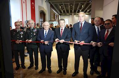 Millî Savunma Bakanı Yaşar Güler Kıbrıs Barış Harekâtı’nın 50’nci Yılı Dolayısıyla Harbiye Askerî Müzesinde Hazırlanan Serginin Açılış Törenine Katıldı
