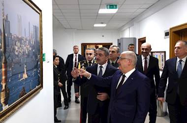Millî Savunma Bakanı Yaşar Güler, Azerbaycan Serhat Hizmetleri Komutanı Orgeneral Elçin Guliyev’i Kabul Etti