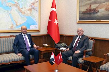 Millî Savunma Bakanı Yaşar Güler, Irak Savunma Bakanı Sabit Muhammed Said Rıza Al Abbasi ile Bir Araya Geldi