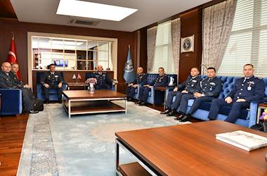 Güven Artırıcı Önlemler Kapsamında Yunanistan Taktik Hava Kuvveti Komutanı'nın Türkiye Ziyareti