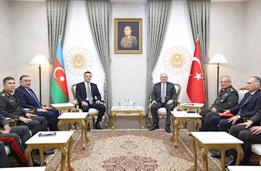 Millî Savunma Bakanı Yaşar Güler, Azerbaycan’ın Savunma Bakan Yardımcısı Aqil Gurbanov’u ve Beraberindeki Heyeti Kabul Etti