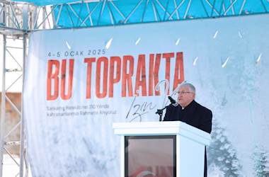 Millî Savunma Bakanı Yaşar Güler ve Beraberindeki Kuvvet Komutanları, Sarıkamış Şehitlerini Anma Yürüyüşüne Katıldı