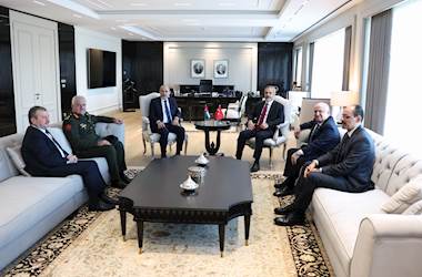 Millî Savunma Bakanı Yaşar Güler, Ürdün Heyeti ile Dışişleri Bakanlığında Gerçekleşen Toplantıya Katıldı