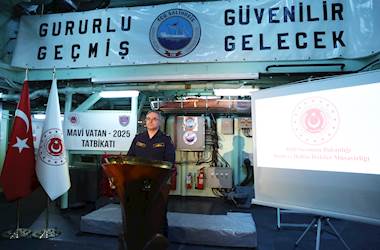 Haftalık Basın Bilgilendirme Toplantısı Mavi Vatan-2025 Tatbikatı Dolayısıyla Aksaz’daki TCG SALİHREİS Fırkateyni’nde Gerçekleştirildi  