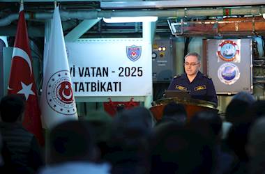 Haftalık Basın Bilgilendirme Toplantısı Mavi Vatan-2025 Tatbikatı Dolayısıyla Aksaz’daki TCG SALİHREİS Fırkateyni’nde Gerçekleştirildi  