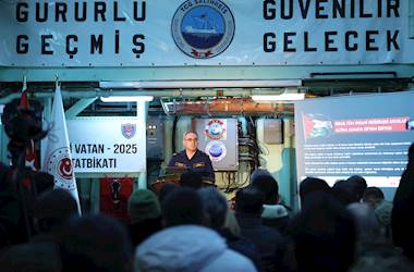 Haftalık Basın Bilgilendirme Toplantısı Mavi Vatan-2025 Tatbikatı Dolayısıyla Aksaz’daki TCG SALİHREİS Fırkateyni’nde Gerçekleştirildi  