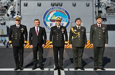 TCG KEMALREİS Conducts a Port Visit to Thessaloniki
