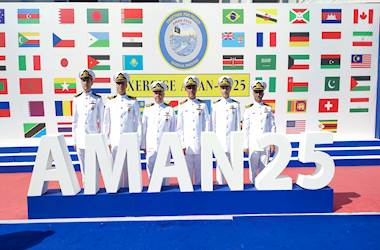 Turkish Naval Forces Participate in AMAN-2025 INVITEX