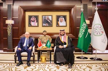 Millî Savunma Bakanı Yaşar Güler, Suudi Arabistan Savunma Bakanı Prens Halid Bin Selman Bin Abdülaziz El Suud ile Görüştü