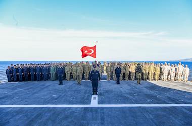Türkiye Takes Over the Allied Reaction Force Amphibious Task Force and Commander Landing Force Duties