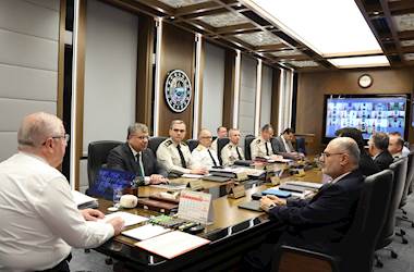 Millî Savunma Bakanı Yaşar Güler Başkanlığında Video Telekonferans Toplantısı Gerçekleştirildi