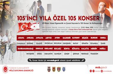 23 Nisan’ın 105’inci Yılına Özel 105 Konser