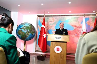 Millî Savunma Bakanlığı Haftalık Basın Bilgilendirme Toplantısı, Harita Genel Müdürlüğünde Gerçekleştirildi