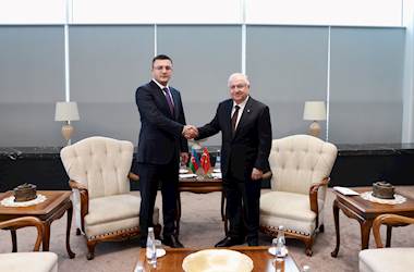 Millî Savunma Bakanı Yaşar Güler, Azerbaycan’ın Savunma Bakan Yardımcısı Aqil Gurbanov’u Kabul Etti
