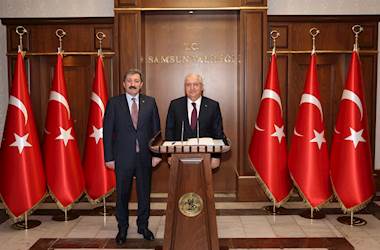 Millî Savunma Bakanı Yaşar Güler, 19 Mayıs Atatürk’ü Anma, Gençlik ve Spor Bayramı Kutlamalarına Katılmak Üzere Samsun’a Gitti