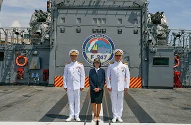 Turkish Frigate TCG KEMALREİS Conducts a Port Visit Within SNMG2