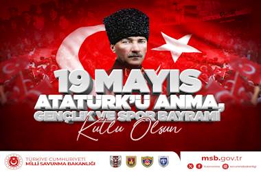 Happy 19 May Commemoration of Atatürk, Youth and Sports Day
