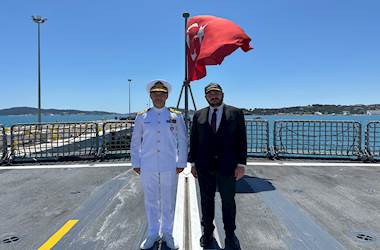 TCG KEMALREİS Conducts a Port Visit to France Within SNMG2