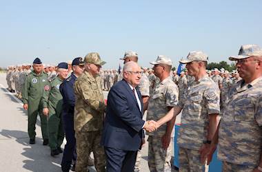 Cumhurbaşkanımız Sayın Recep Tayyip Erdoğan, Kütahya’da Görev Yapan Mehmetçiklerimizin Kurban Bayramı’nı Kutladı