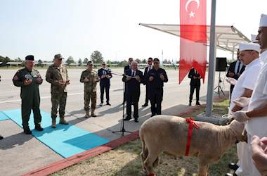 Cumhurbaşkanımız Sayın Recep Tayyip Erdoğan, Kütahya’da Görev Yapan Mehmetçiklerimizin Kurban Bayramı’nı Kutladı