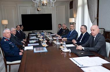 Millî Savunma Bakanı Yaşar Güler, Dışişleri Bakanlığındaki Toplantıya Katıldı 