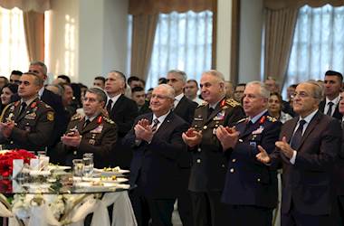 Millî Savunma Bakanı Yaşar Güler ve TSK Komuta Kademesi, Azerbaycan Silahlı Kuvvetler Günü Resepsiyonu’na Katıldı 