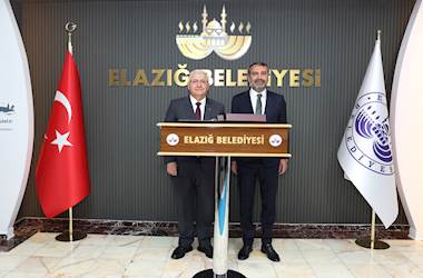 Millî Savunma Bakanı Yaşar Güler, Elazığ Valiliğini ve Elazığ Belediyesini Ziyaret Etti