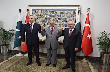 Millî Savunma Bakanı Yaşar Güler ve Dışişleri Bakanı Hakan Fidan, Pakistan Dışişleri Bakanı İle Toplantı Yaptı