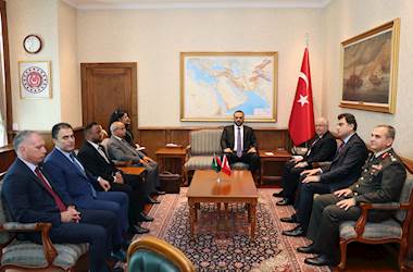 Millî Savunma Bakanı Yaşar Güler, Libya Savunma Bakan Vekili Tuğgeneral Abdusselam Zubi’yi Kabul Etti