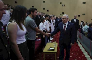 Millî Savunma Bakanı Yaşar Güler, Millî Savunma Bakanlığında Düzenlenen 15 Temmuz Demokrasi ve Millî Birlik Günü Töreninde Konuştu 