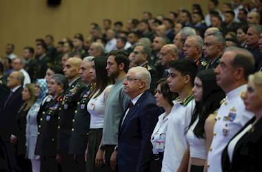 Millî Savunma Bakanı Yaşar Güler, Millî Savunma Bakanlığında Düzenlenen 15 Temmuz Demokrasi ve Millî Birlik Günü Töreninde Konuştu 