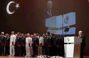 Cumhurbaşkanımız Sayın Recep Tayyip Erdoğan, Millî Savunma Üniversitesinde Gerçekleşen Komuta ve Kurmay Eğitimi Mezuniyet Töreni’ne Katıldı 