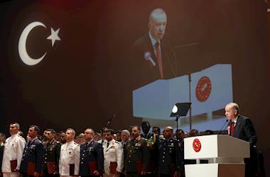 Cumhurbaşkanımız Sayın Recep Tayyip Erdoğan, Millî Savunma Üniversitesinde Gerçekleşen Komuta ve Kurmay Eğitimi Mezuniyet Töreni’ne Katıldı 