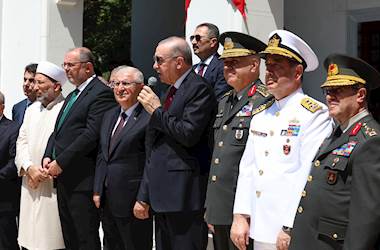 Cumhurbaşkanımız Sayın Recep Tayyip Erdoğan, Millî Savunma Üniversitesinde Gerçekleşen Komuta ve Kurmay Eğitimi Mezuniyet Töreni’ne Katıldı 