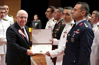 Cumhurbaşkanımız Sayın Recep Tayyip Erdoğan, Millî Savunma Üniversitesinde Gerçekleşen Komuta ve Kurmay Eğitimi Mezuniyet Töreni’ne Katıldı 