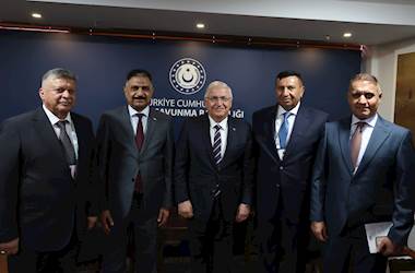 Millî Savunma Bakanı Yaşar Güler, Irak Savunma Bakanı Sabit Muhammed Said El-Abbasi ile Görüştü