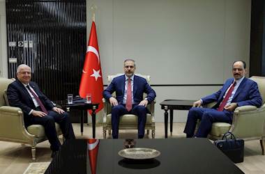 Millî Savunma Bakanı Yaşar Güler, Dışişleri Bakanı Hakan Fidan ve Millî İstihbarat Teşkilatı Başkanı İbrahim Kalın, Dışişleri Bakanlığında Bir Araya Geldi