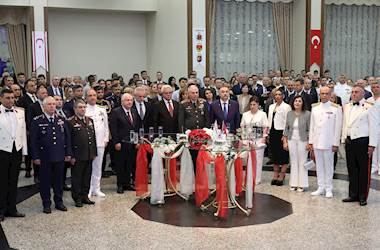 Millî Savunma Bakanı Yaşar Güler ve TSK Komuta Kademesi, Kuzey Kıbrıs Türk Cumhuriyeti Toplumsal Direniş Bayramı ve Silahlı Kuvvetler Günü Resepsiyonuna Katıldı