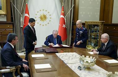 Cumhurbaşkanımız Sn. Recep Tayyip Erdoğan 2025 Yılı Yüksek Askerî Şûra Kararlarını İmzaladı