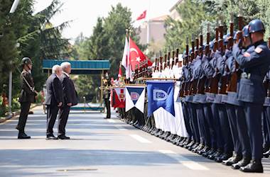 Millî Savunma Bakanı Yaşar Güler, Japonya Savunma Bakanı Gen Nakatani’yi Askerî Törenle Karşıladı