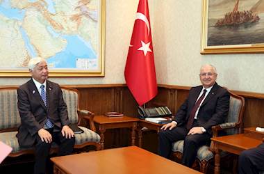 Millî Savunma Bakanı Yaşar Güler, Japonya Savunma Bakanı Gen Nakatani’yi Askerî Törenle Karşıladı