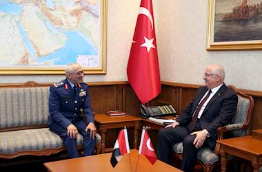 Millî Savunma Bakanı Yaşar Güler, Birleşik Arap Emirlikleri Genelkurmay Başkanı Korgeneral İssa Saif Mohammed Al Mazrouei’yi Kabul Etti