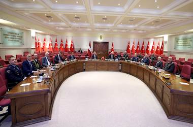 Millî Savunma Bakanı Yaşar Güler, Letonya Savunma Bakanı Andris Spruds ile Görüştü