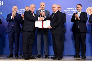 Millî Savunma Bakanı Yaşar Güler, “Trabzon’a İstiklal Madalyası Takdim Töreni”ne İştirak Etti