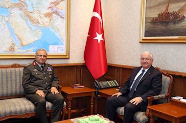Millî Savunma Bakanı Yaşar Güler, Kara Kuvvetleri Komutanı Olarak Atanan Orgeneral Metin Tokel’i Kabul Etti