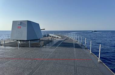 TCG Kınalıada Conducts PASSEX and PHOTEX Training