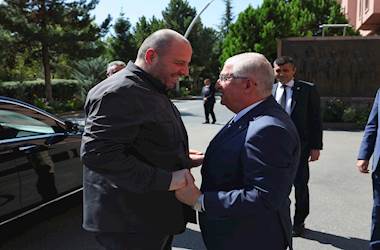 Millî Savunma Bakanı Yaşar Güler, Ukrayna Millî Güvenlik ve Savunma Konseyi Sekreteri Rüstem Umerov ile Bir Araya Geldi