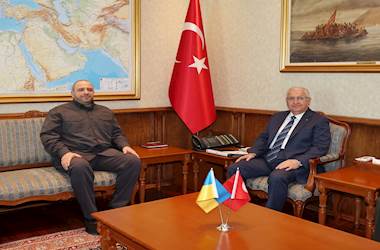 Millî Savunma Bakanı Yaşar Güler, Ukrayna Millî Güvenlik ve Savunma Konseyi Sekreteri Rüstem Umerov ile Bir Araya Geldi