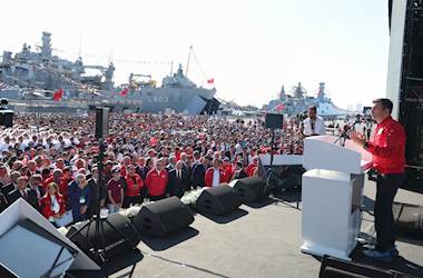 Millî Savunma Bakanı Yaşar Güler, TEKNOFEST Mavi Vatan’ın Açılış Töreninde Konuştu